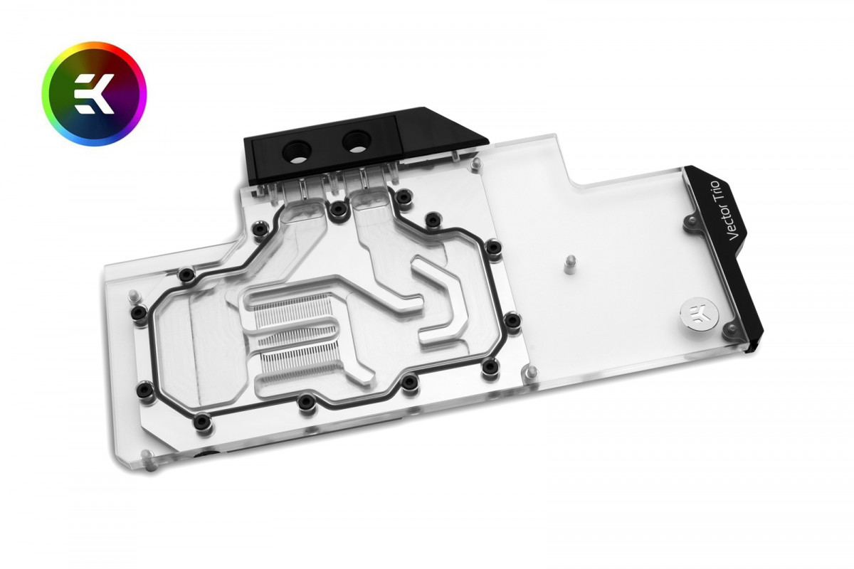 EK-Vector Trio RTX Ti RGB - Nickel + Plexi – Webshop