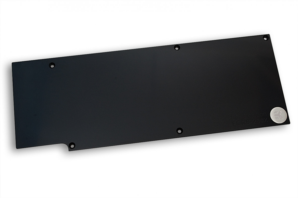 EK-FC R9-290X Backplate - Black