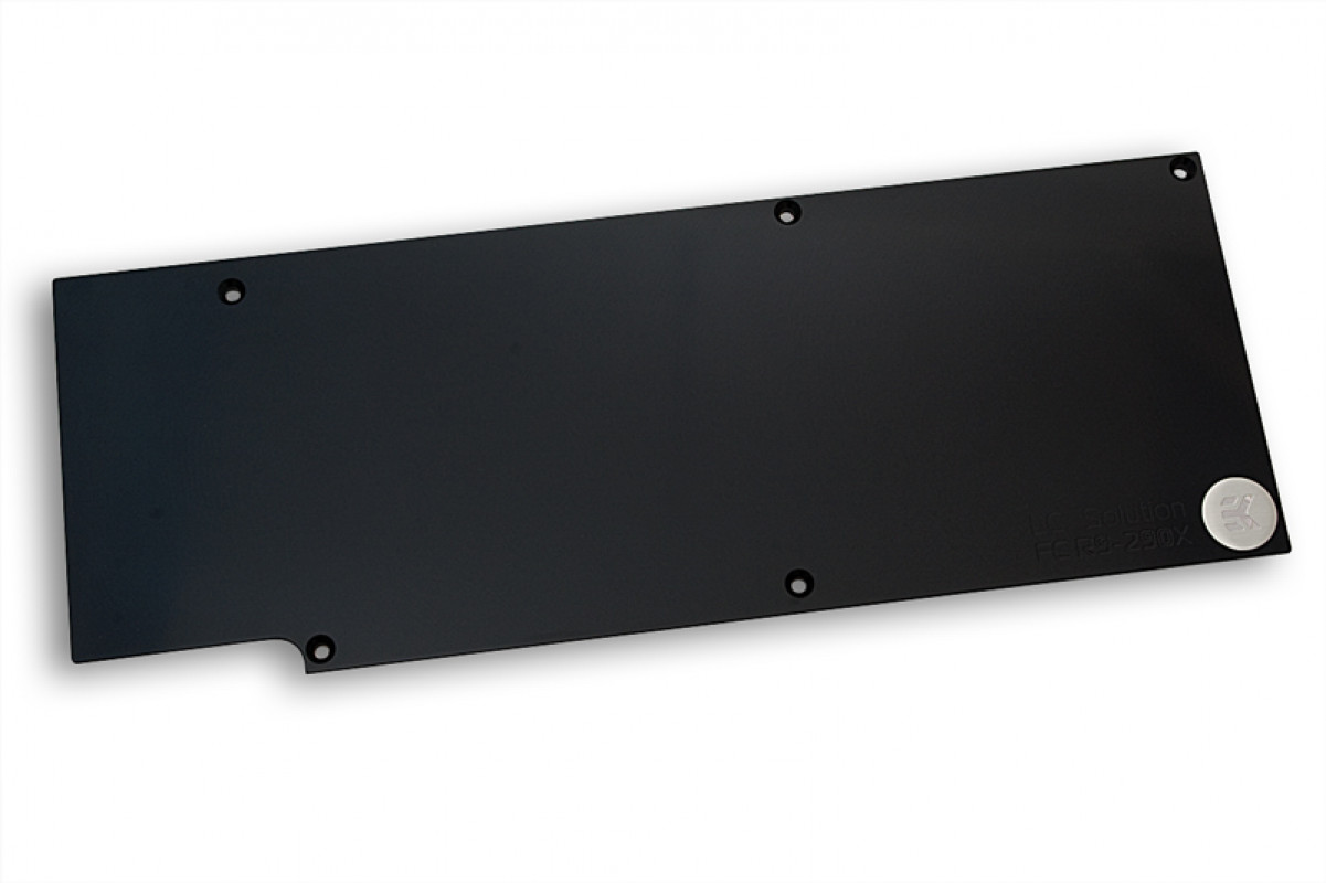 EK-FC R9-290X Backplate - Black (QClass 2)