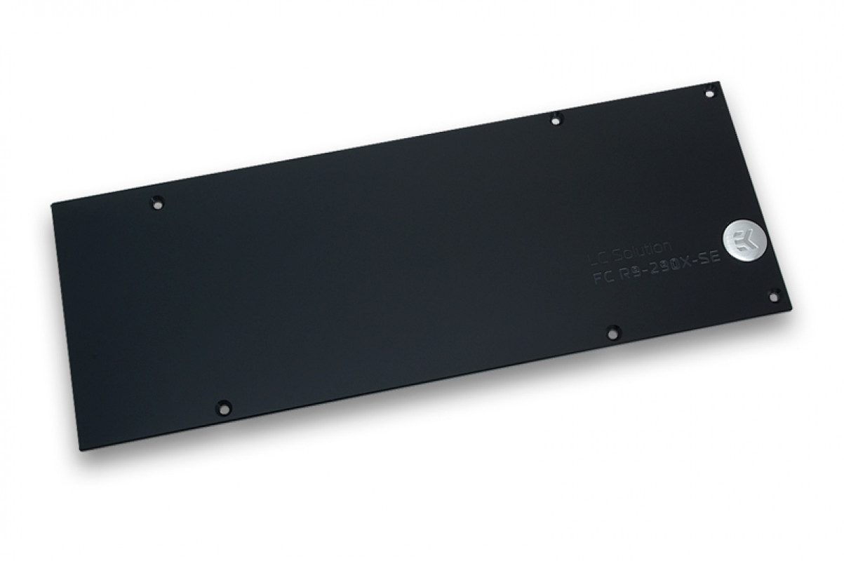 EK-FC R9-290X SE Backplate - Black