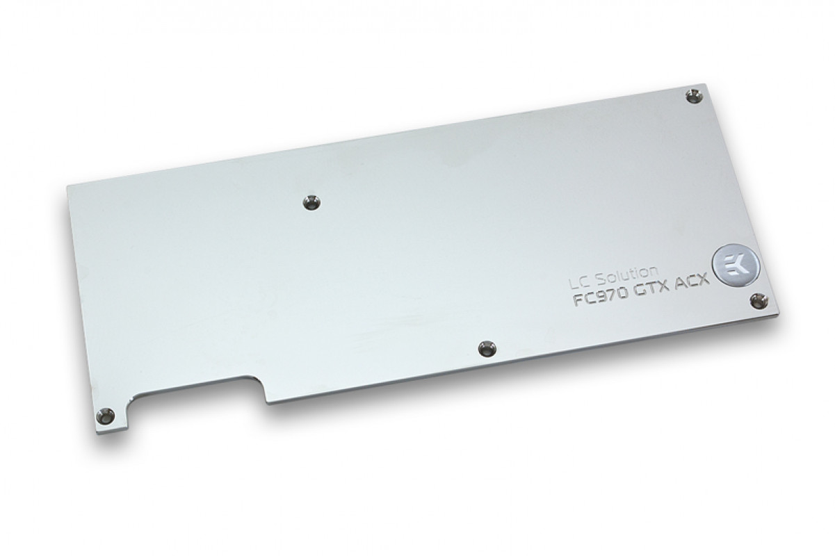 EK-FC970 GTX ACX Backplate -  Nickel