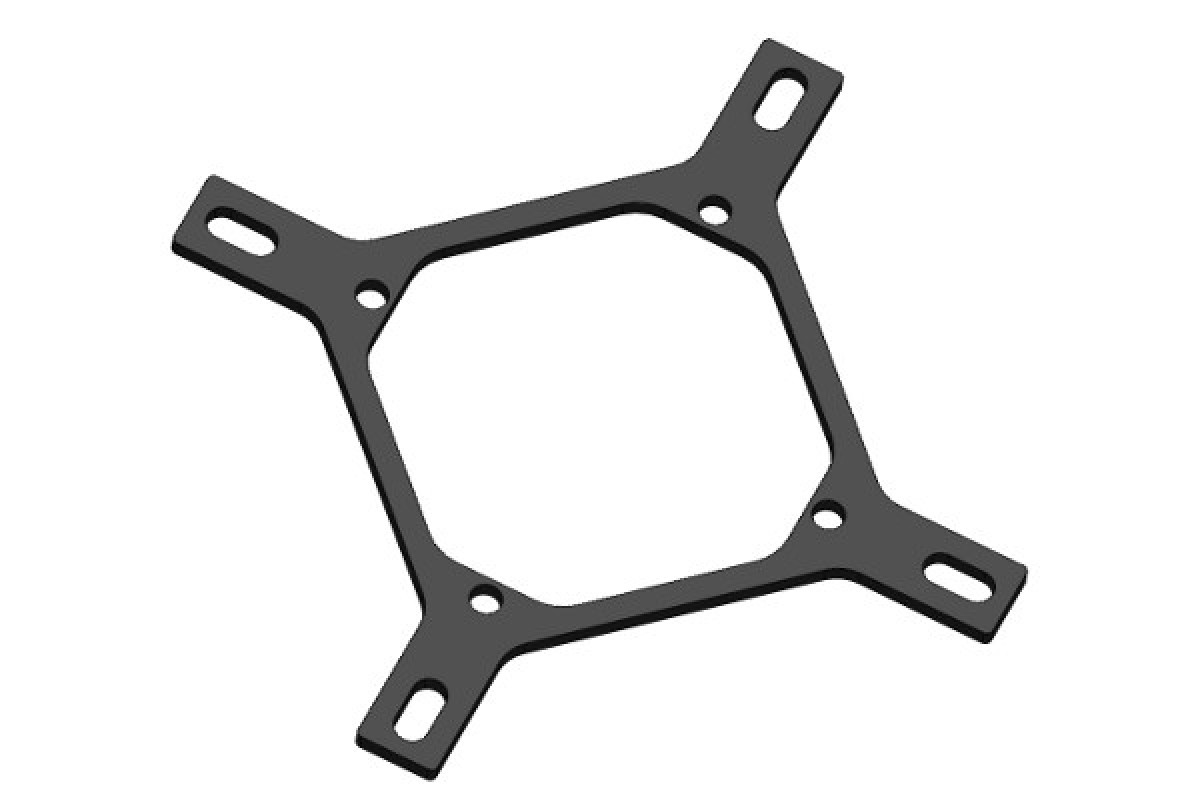 Mounting plate Supremacy Intel - Black