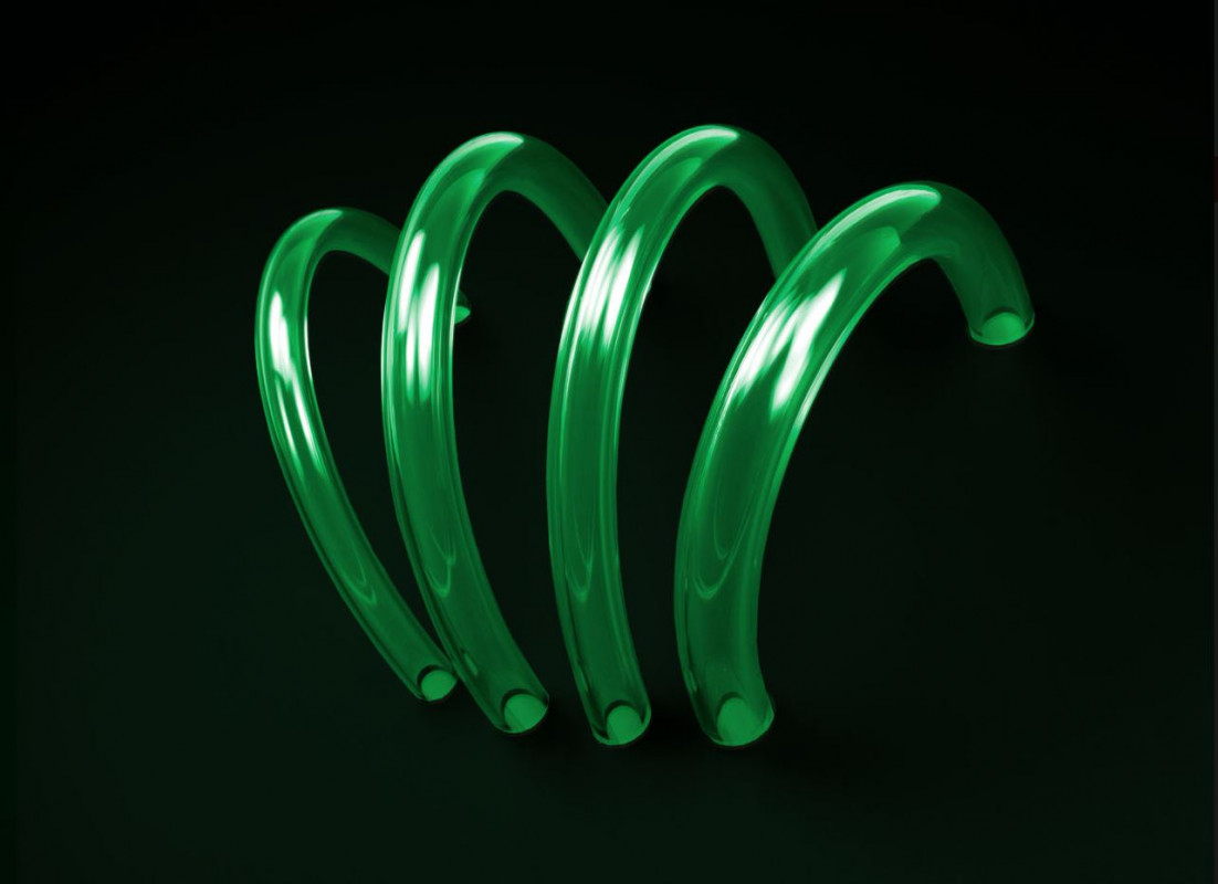 TUBE PrimoChill PrimoFlex™ Advanced LRT™ 15,9 / 9,5mm - Atomic UV Green (PFLEXA-58-G)