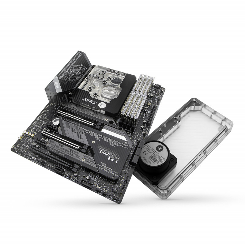 EK-Quantum MSI MPG Z590 CARBON EK X + Kinetic FLT 240 D5 PWM D-RGB