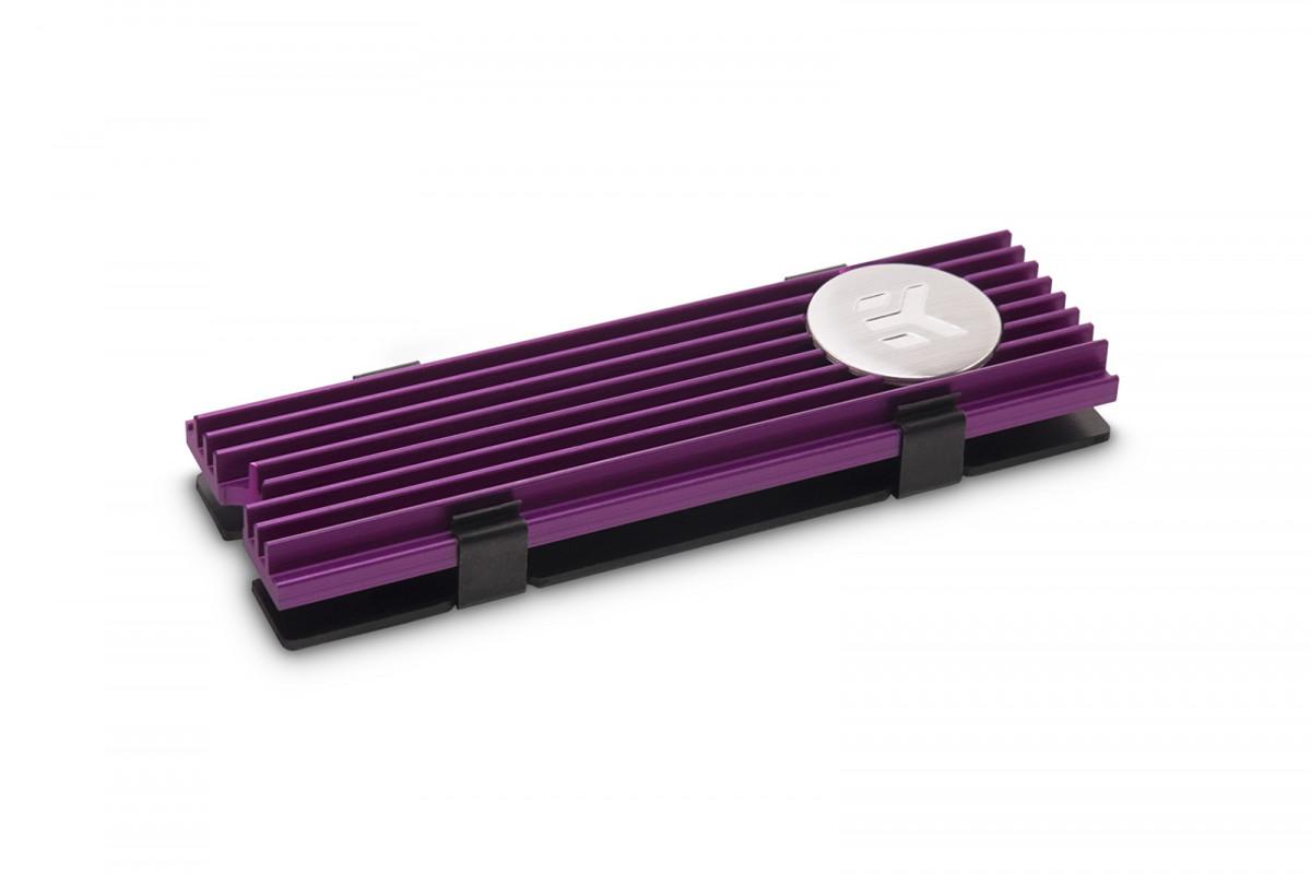 EK-M.2 NVMe Heatsink - Purple