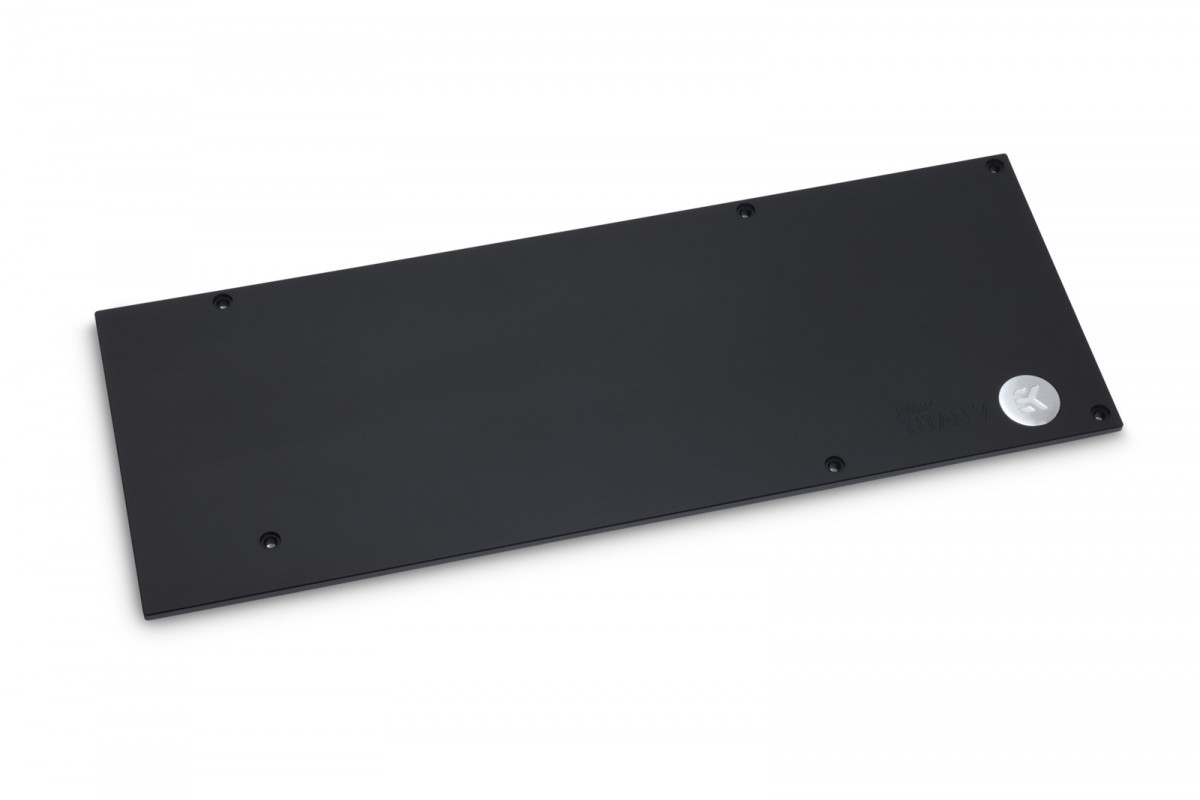 EK-FC Titan V Backplate - Black