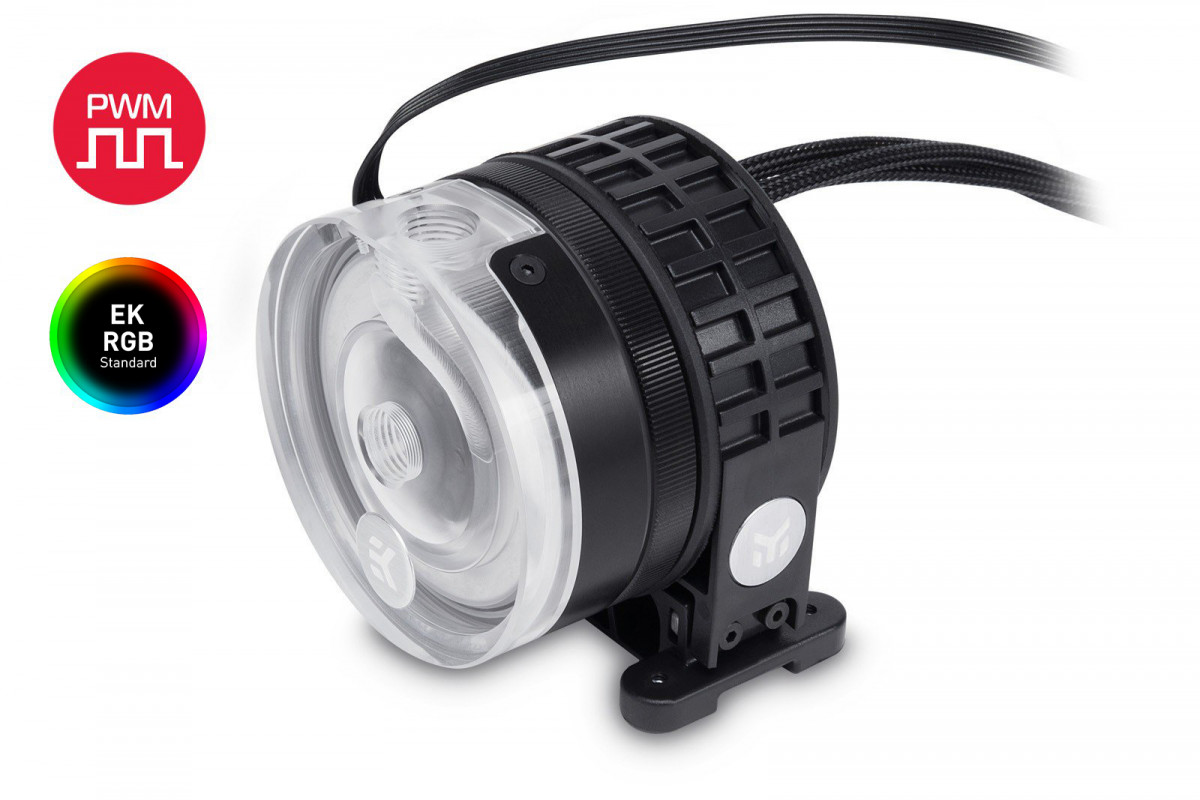 EK-XTOP Revo D5 RGB PWM - Plexi (incl. sl. pump) – EK Webshop