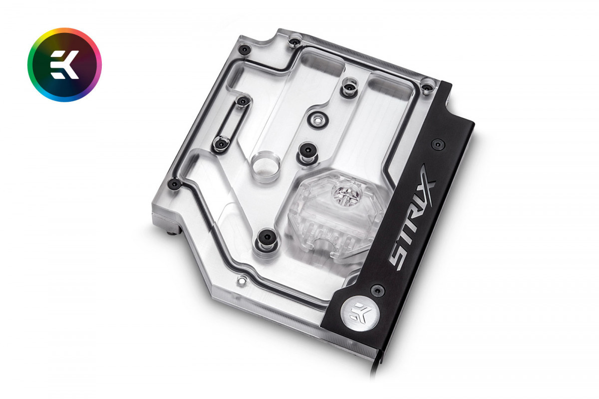 EK-FB ASUS Strix X470 RGB Monoblock - Nickel