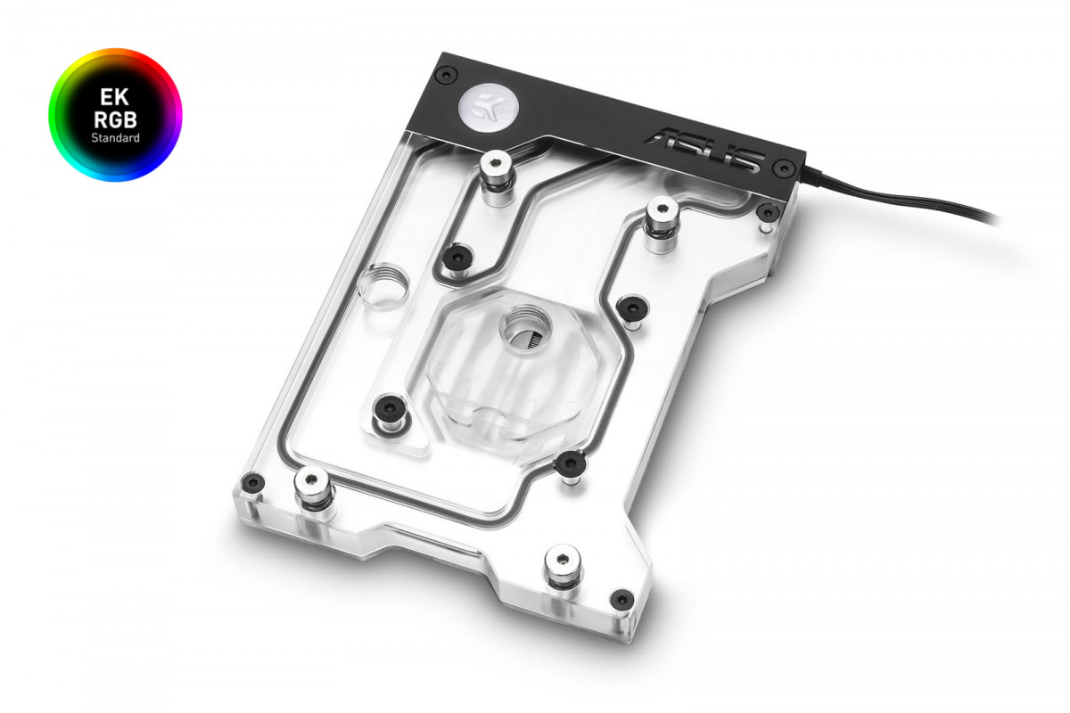 EK-FB ASUS X399 GAMING RGB Monoblock - Nickel