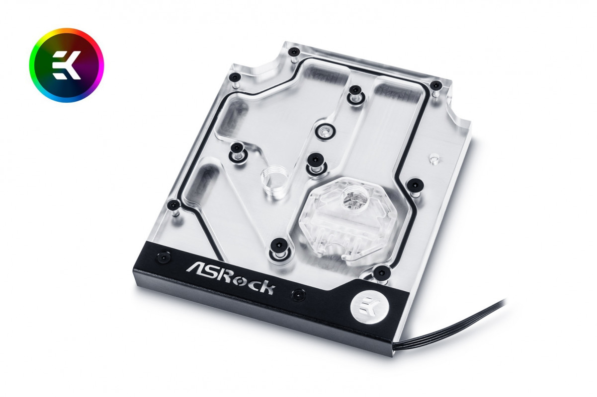 EK-FB ASRock X470 Taichi RGB Monoblock - Nickel