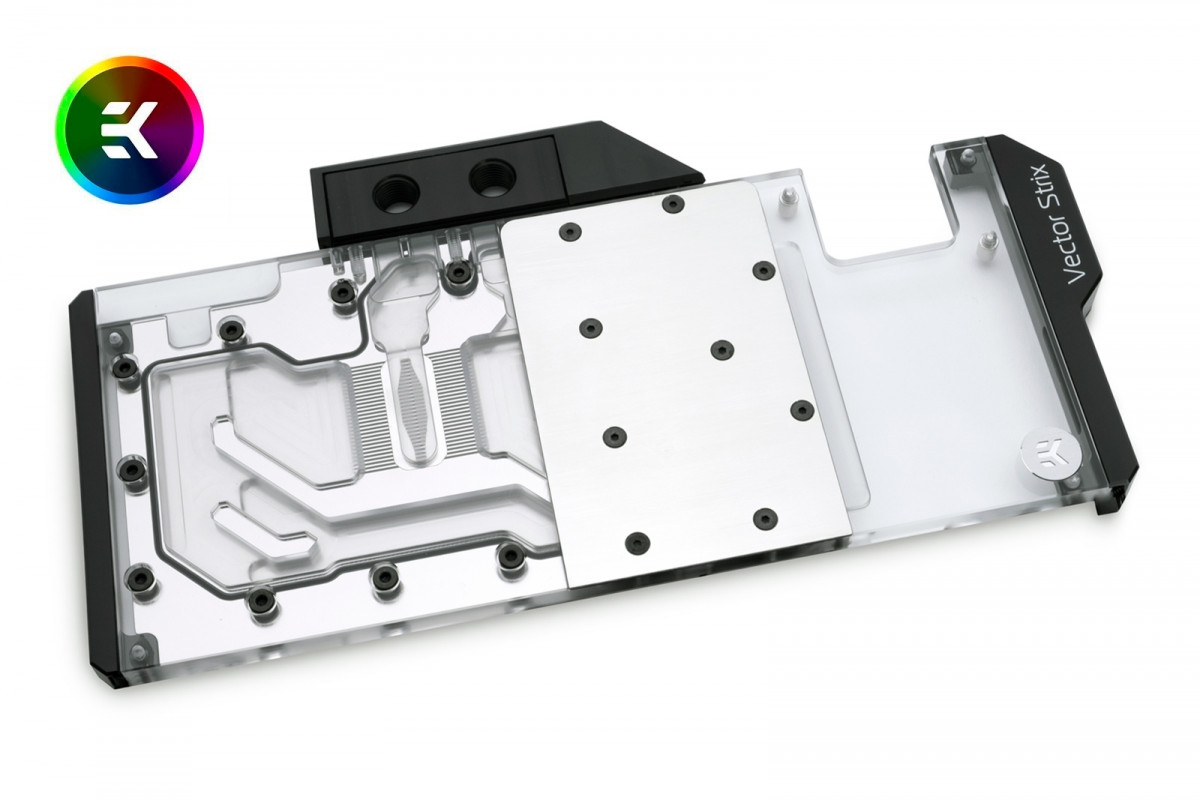 EK Vector Strix RTX 2080 Ti RGB Nickel Plexi EK Webshop
