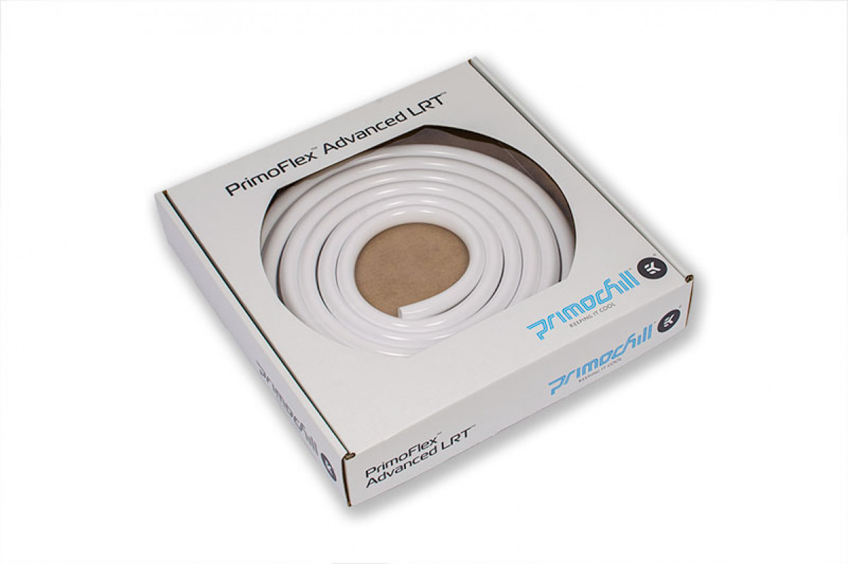 TUBE PrimoChill PrimoFlex™ Advanced LRT™ 12,7 / 9,5mm - Elegant White RETAIL 3m