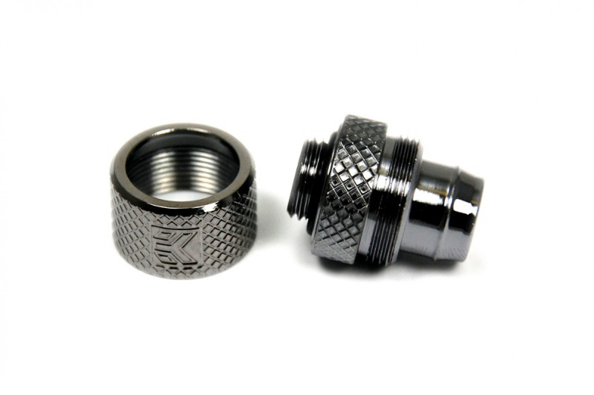 EK-PSC Fitting 12mm - G1/4 Black Nickel