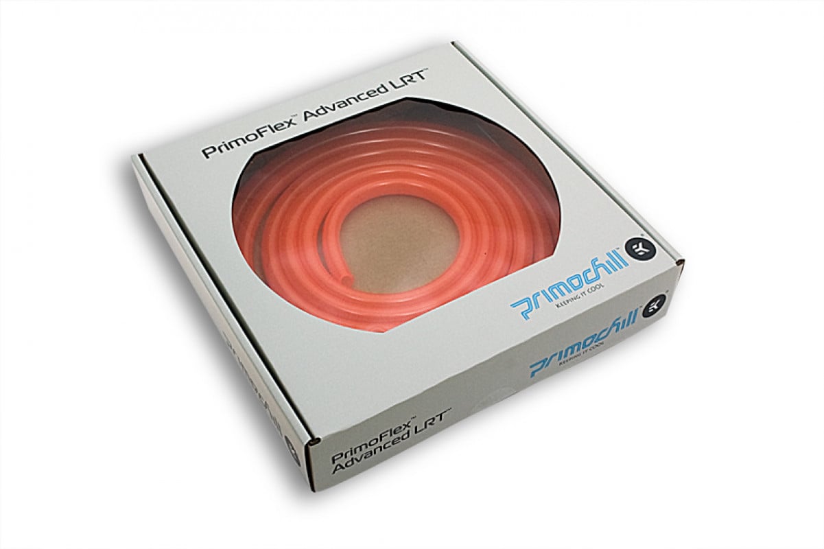 TUBE PrimoChill PrimoFlex™ Advanced LRT™ 12,7 / 9,5mm - Pearl UV Orange RETAIL 3m