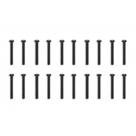 EK-Loop Phillips Head Screw Set M4x30mm - Black (20pcs)