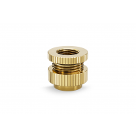 EK-Quantum Torque Pass-Through G1/4 - Gold