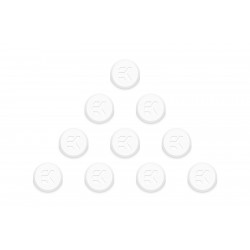 EK-Quantum Torque Plug Cover 10-Pack - White