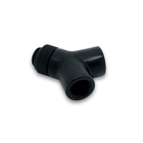 EK-AF Y-Splitter Rotary 2F-1M G1/4 - Black