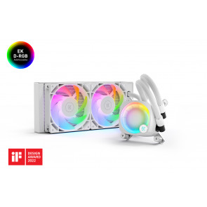 EK-Nucleus AIO CR240 Lux D-RGB - White