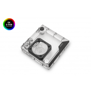 EK-Quantum Kinetic³ FLT 140 D5/DDC Body D-RGB - Plexi