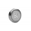 EK-Quantum Torque Plug w/Badge - Black Nickel