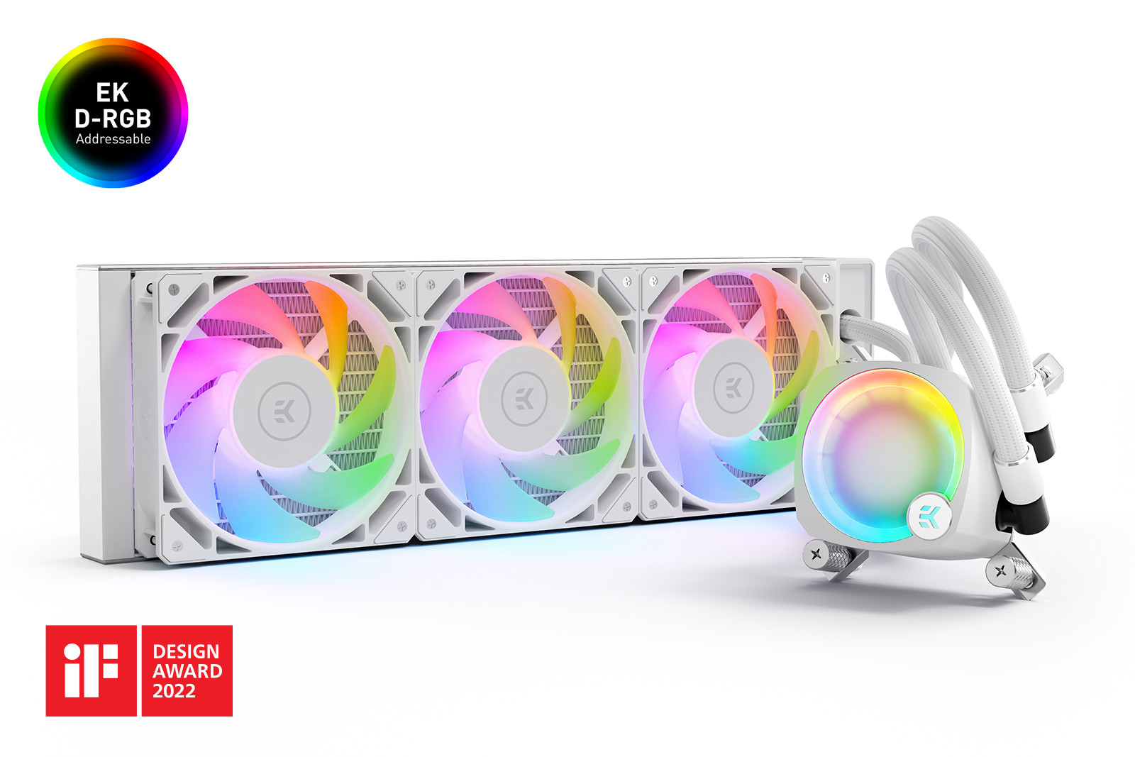 EK-Nucleus AIO Lux D-RGB White: El caballero blanco de la refrigeración