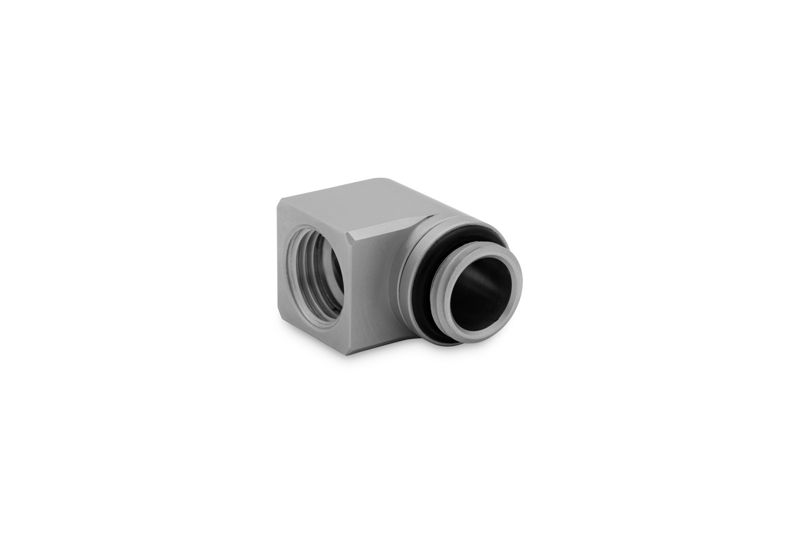 EKWB EK-Quantum Torque Rotary T Raccordo A T Girevole | Titanio Satinato Per Impianti A Liquido
