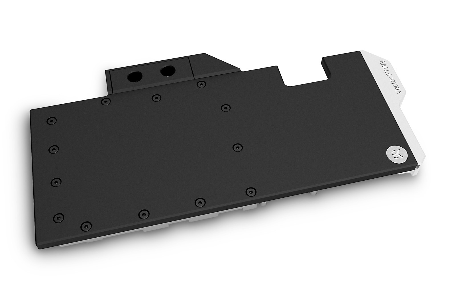 EK-QUANTUM VECTOR FE RTX 3070 BACKPLATE NERA - Piastra Posteriore In Alluminio Per Schede Video Founders Edition