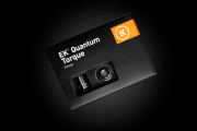 EKWB Quantum EK Torque HTC-14 14mm OD Rigid Tubing Fitting 6 Pack Black
