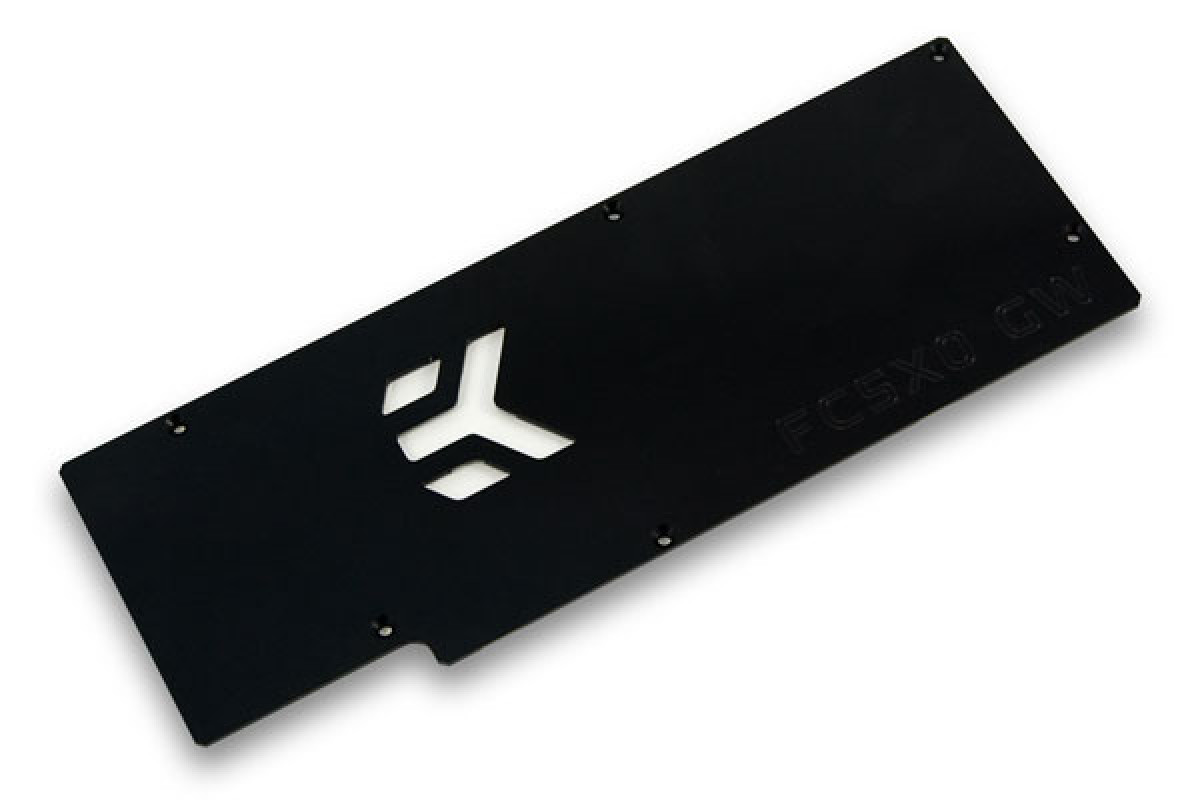 EK-FC5X0 GTX GW Backplate - Black