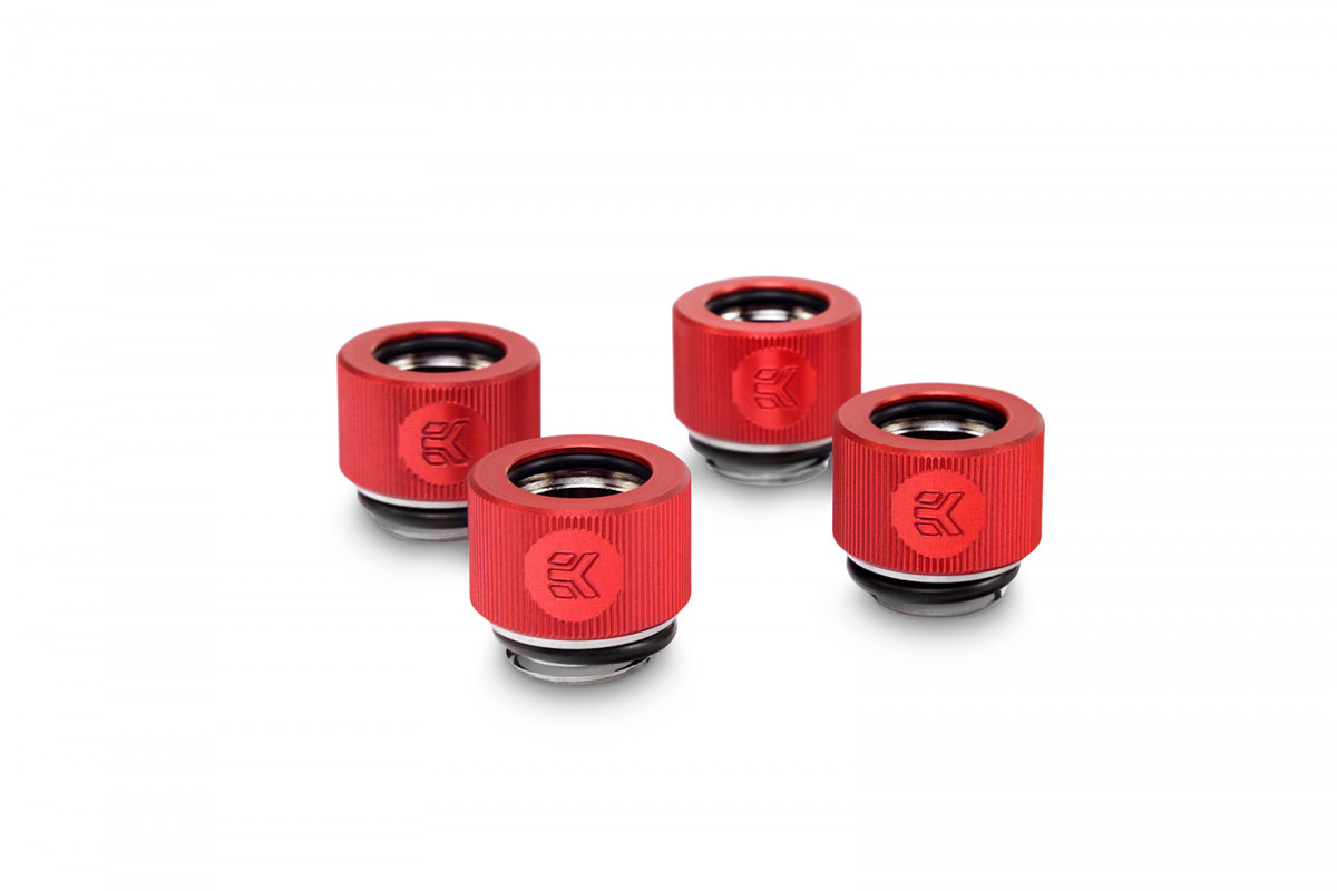 EK-HDC Fitting 12mm - Red (4-pack)