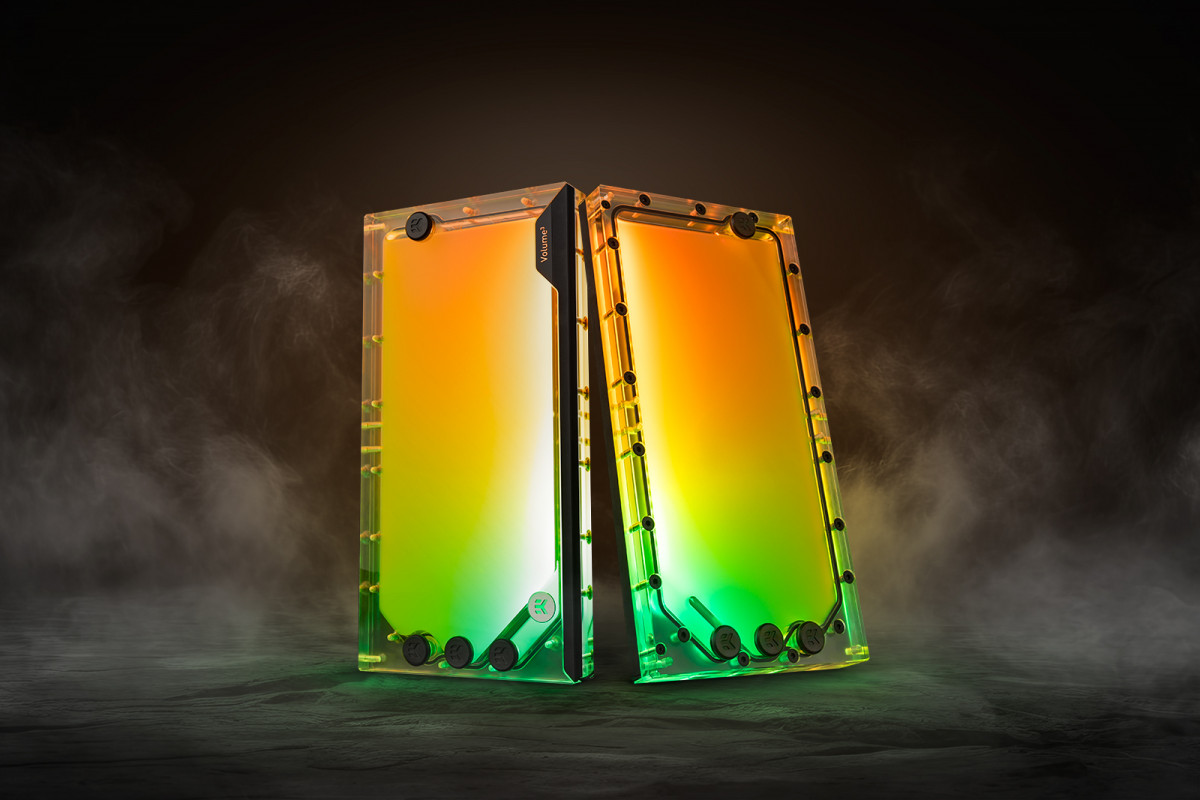 EK-Quantum Volume³ FLT 280 D-RGB - Plexi