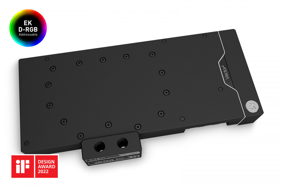 EK-Quantum Vector² Strix RTX 3080/90 ABP D-RGB - Nickel + Acetal