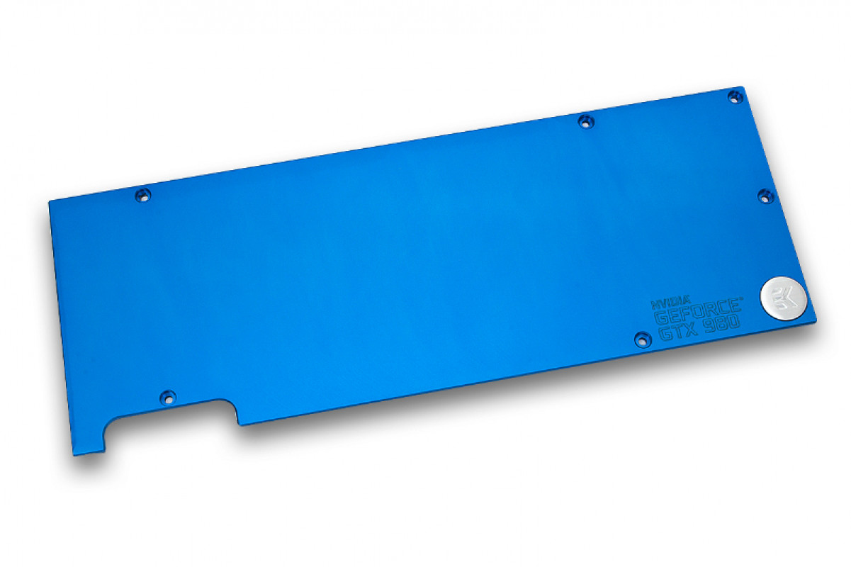 EK-FC980 GTX Backplate - Blue