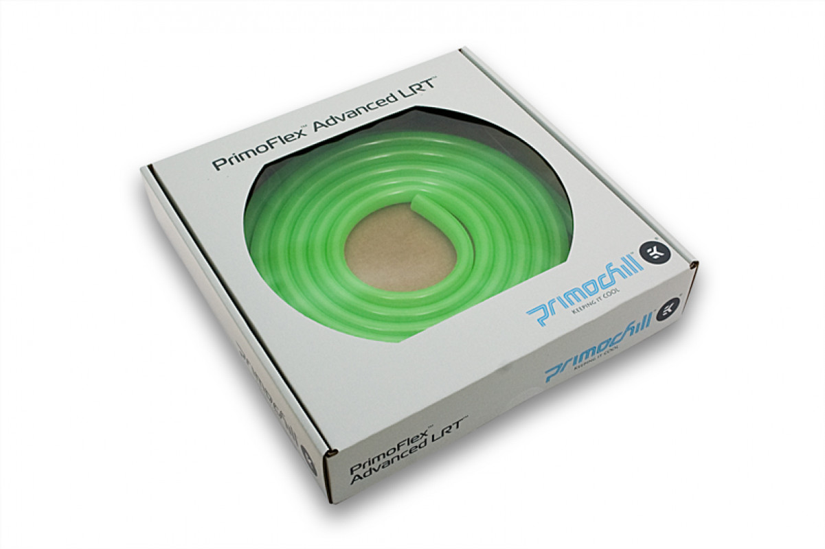 TUBE PrimoChill PrimoFlex™ Advanced LRT™ 15,9 / 11,1mm - Pearl UV Green RETAIL 3m