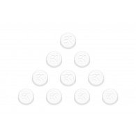 EK-Quantum Torque Plug Cover 10-Pack - White