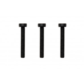 EK-Loop Hex Key Screw Set M4x27mm - Black (3pcs)