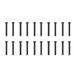 EK-Loop Phillips Head Screw Set M4x30mm - Black (20pcs)