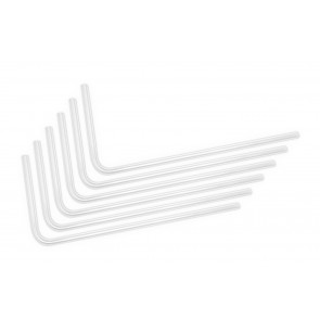 EK-Loop Hard Tube 12mm 0.8m Pre-Bent 90° - Acrylic (6pcs)