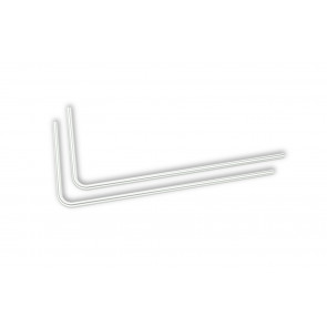 EK-Loop Metal Tube 14mm 0.8m Pre-Bent 90° - Satin Titanium (2pcs)