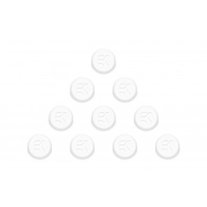 EK-Quantum Torque Plug Cover 10-Pack - White