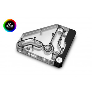 EK-Quantum Momentum VRM Bridge ROG Maximus XII Formula D-RGB - Plexi