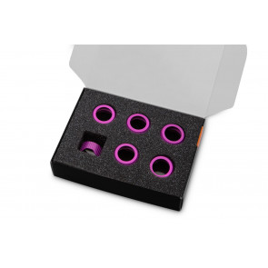 EK-Quantum Torque Compression Ring 6-Pack HDC 14 - Purple 