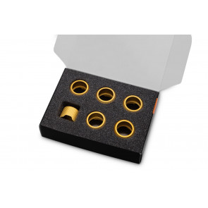 EK-Quantum Torque Compression Ring 6-Pack STC 16 - Gold