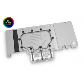 EK-Quantum Vector Trinity RTX 3080/3090 Active Backplate D-RGB - Plexi