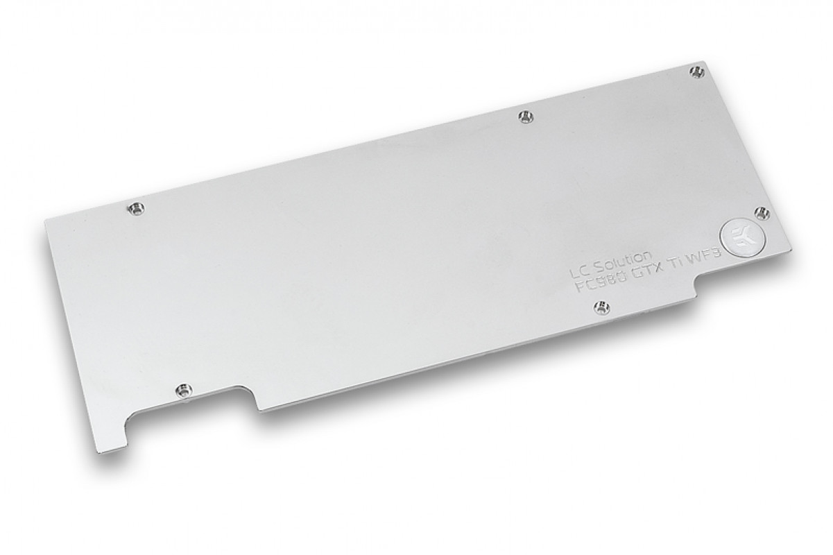 EK-FC980 GTX Ti WF3 Backplate - Nickel