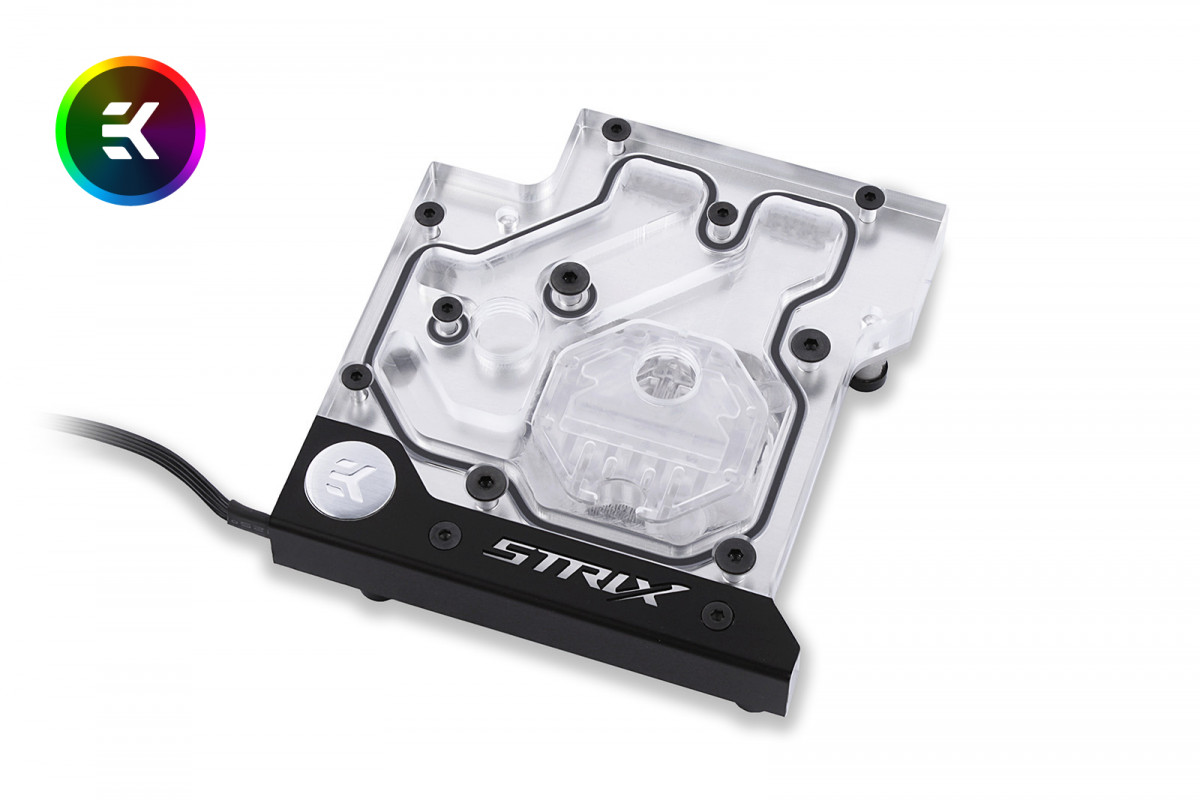 EK-FB ASUS Z270I/Z370I Strix RGB Monoblock - Nickel