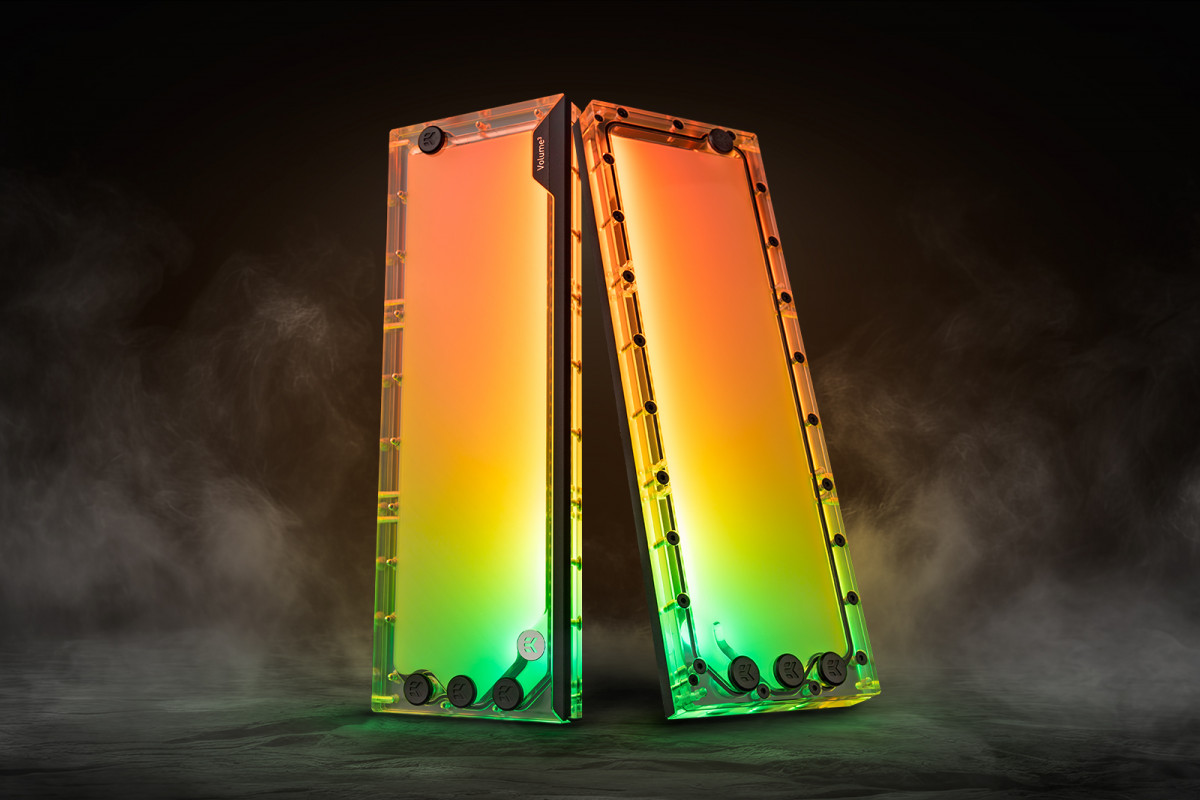 EK-Quantum Volume³ FLT 360 D-RGB - Plexi 