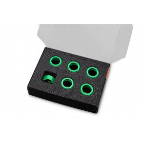 EK-Quantum Torque Compression Ring 6-Pack HDC 14 - Green 