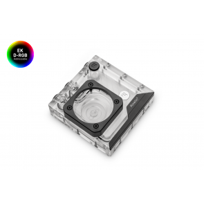 EK-Quantum Kinetic³ FLT 120 D5/DDC Body D-RGB - Plexi